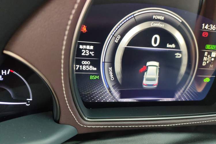 Used Lexus LS 2018 500h Executive Edition China V Standard Odometer Close Up