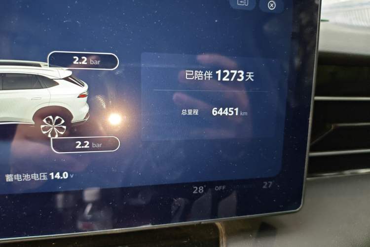 Used Roewe RX5 New Energy 2023 eRX5 Super Hybrid Prestige Edition Odometer Close Up