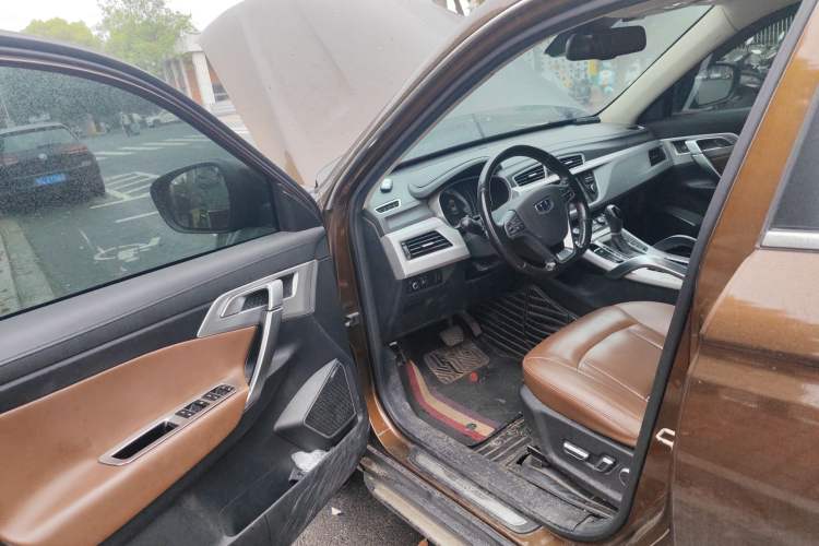 Used Geely Auto Emgrand X7 Sport 2016 1.8TD Automatic ZhiZun Version Driver Seat