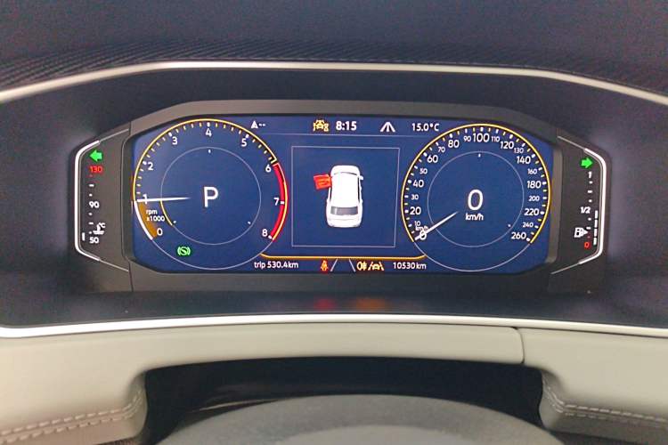 Used Volkswagen Tayron 2024 300TSI Two-Wheel-Drive Luxury Plus Advanced Version Instrument Cluster