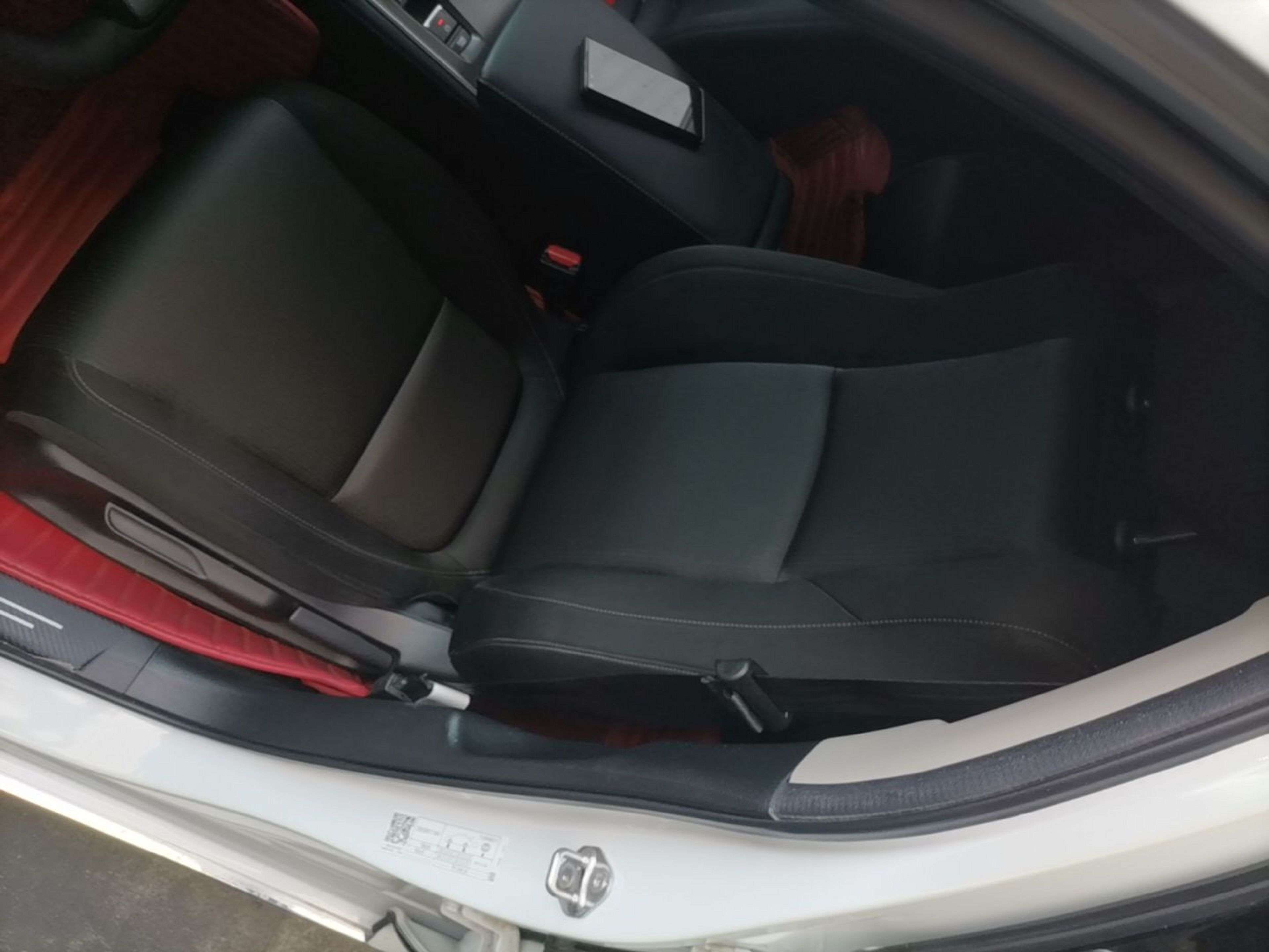 Avant de la voiture
