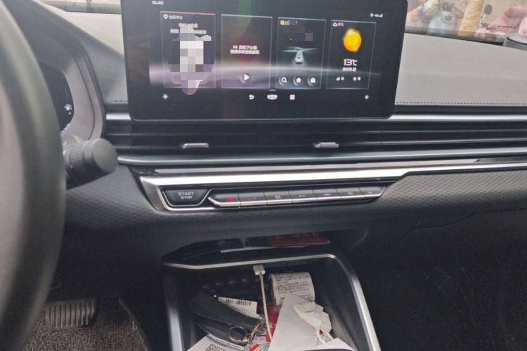 Used Geely Auto Emgrand 2022 4th Generation 1.5L CVT Luxury Model Audio And AC Panel