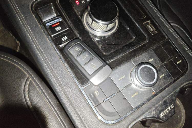 Used Zotye T600 2016 Sport Edition 2.0T DCT Luxury Model Vehicle Key