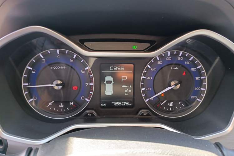 Used Geely Auto Vision X3 2019 Upgraded Model 1.5L CVT Elite Version Instrument Cluster