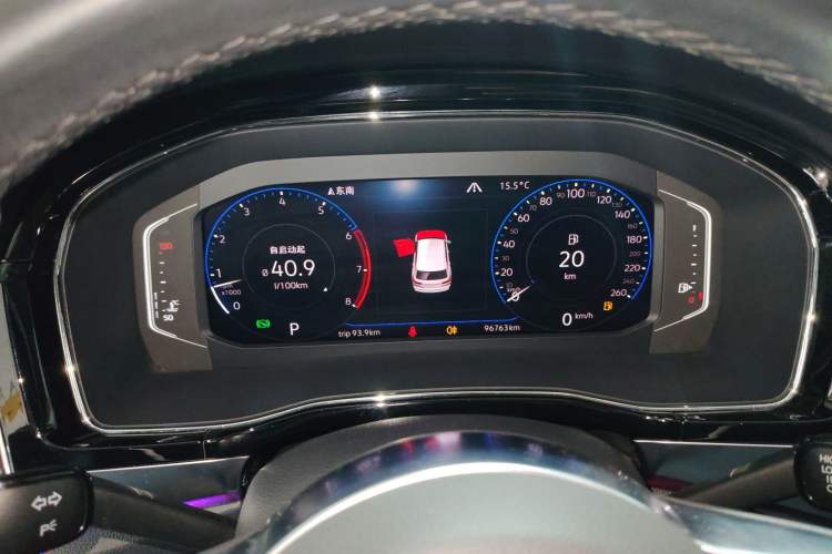 Used Volkswagen Teramont X 2020 380TSI Four-Wheel Drive Luxury Edition Instrument Cluster