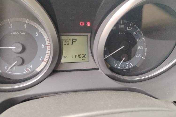 Used Toyota Prado 2016 2.7L Automatic Standard Edition Odometer Close Up