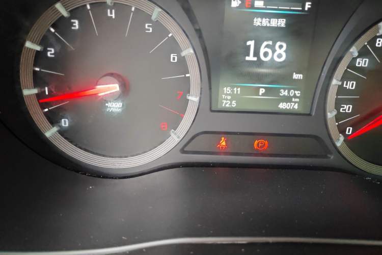 Used GAC Trumpchi GA6 2016 235T DCT Luxury Edition Odometer Close Up