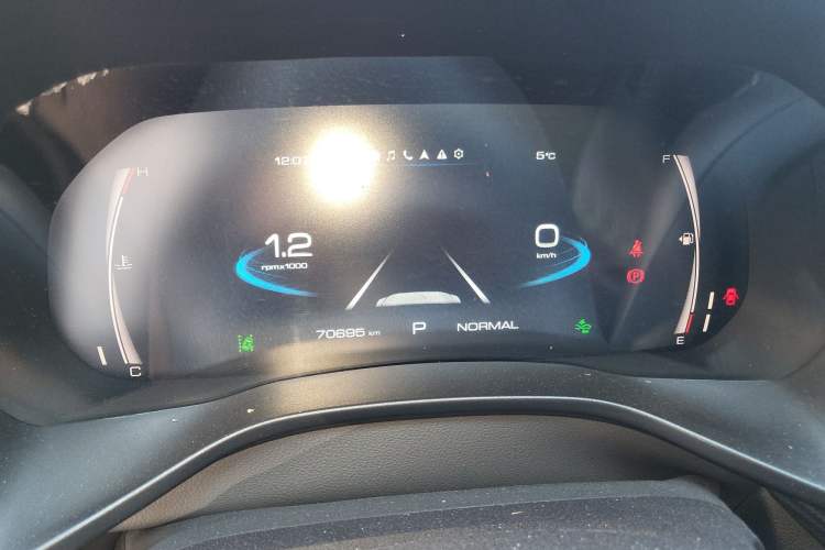 Used Haval LHERY 2021 High-Performance Version 1.5T Golden Rabbit Instrument Cluster