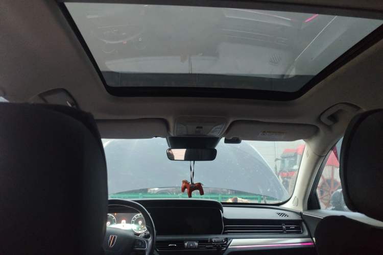 Used Hongqi HS5 2019 2.0T Smart Connect Flagship All-Wheel-Drive Version Headliner