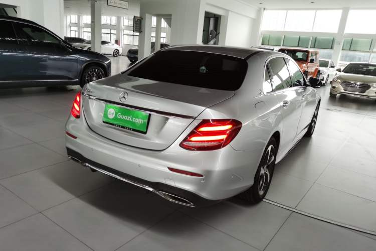 Used Mercedes-Benz E-Class 2017 E 300 L Sporty and Stylish Model Rear Right 45 Deg