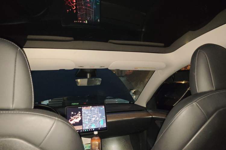 Used Tesla Model Y 2021 Standard Range Rear-Wheel Drive Version Headliner