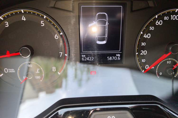 Used Volkswagen Bora 2021 1.5L Automatic Fashionable Smart Connectivity Version Odometer Close Up