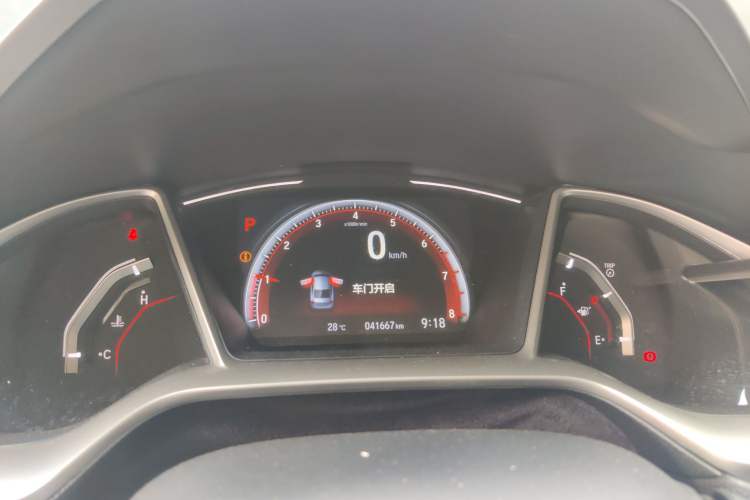 Used Honda Civic 2019 220TURBO CVT Dynamic Edition China VI Emission Standard Instrument Cluster