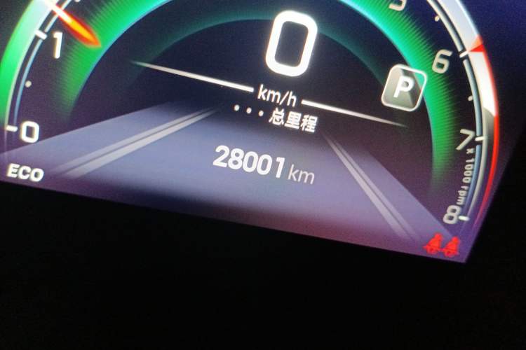 Used GAC Trumpchi M6 2021 PRO 270T Automatic Luxury Edition Odometer Close Up