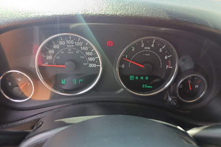 Used Jeep Wrangler 2012 3.6L Sahara two-door version
