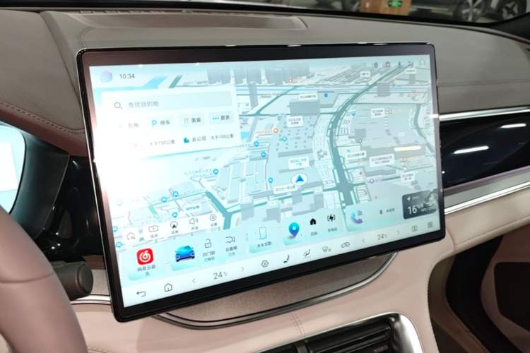 Used BYD Song PLUS New Energy 2025 EV Intelligent Driving Version 520km Premium Model Audio And AC Panel