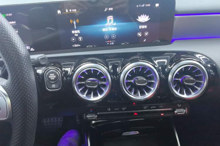 Used Mercedes-Benz CLA AMG 2023 AMG CLA 35 4MATIC Audio And AC Panel