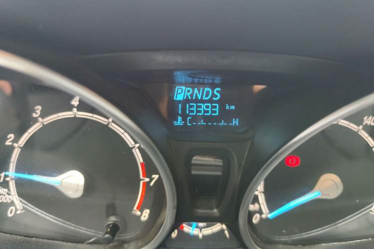 Used Ford Fiesta 2013 Hatchback 1.5L Automatic Fashion Edition Odometer Close Up