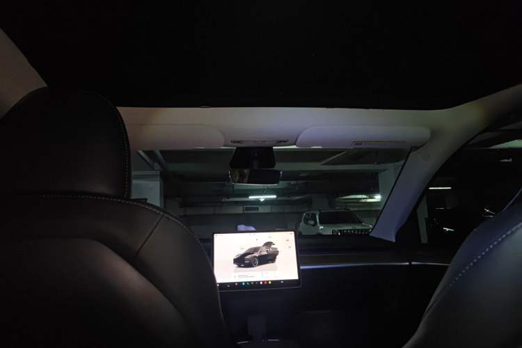 Used Tesla Model Y 2022 Revised Version Rear-Wheel Drive Headliner