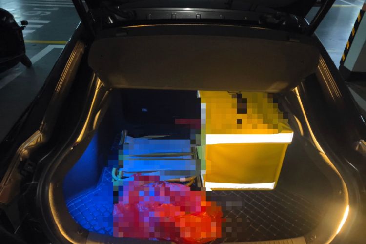 Used CHANGAN UNI-V 2023 1.5T Prestige Model Trunk