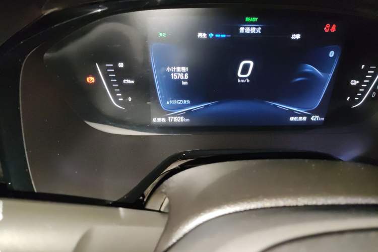 Used Chevrolet Menlo 2022 Star Enjoyment Edition Plus Odometer Close Up