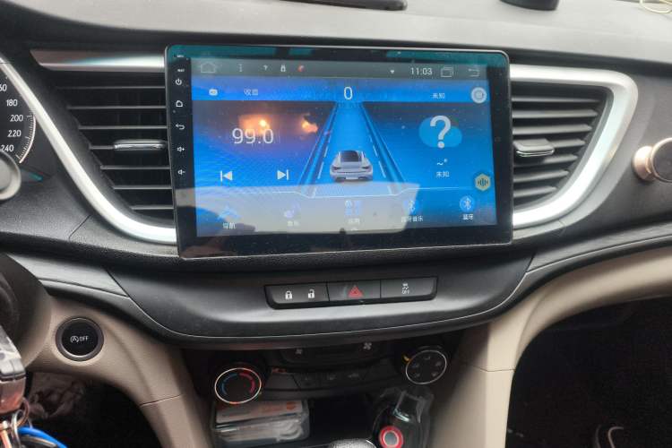 Used Buick GT 2017 15N Automatic Elite Version Audio And AC Panel