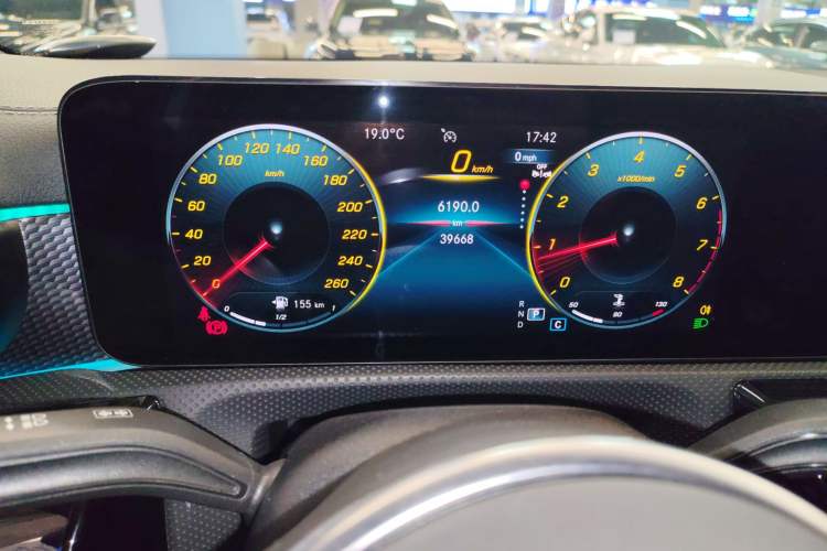 Used Mercedes-Benz A-Class 2022 Restyled A 200 L Sport Sedan Dynamic Version Instrument Cluster