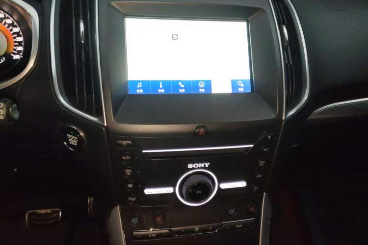 Used Ford Edge 2015 2.0T GTDi Four-Wheel Drive Prestige Model Audio And AC Panel