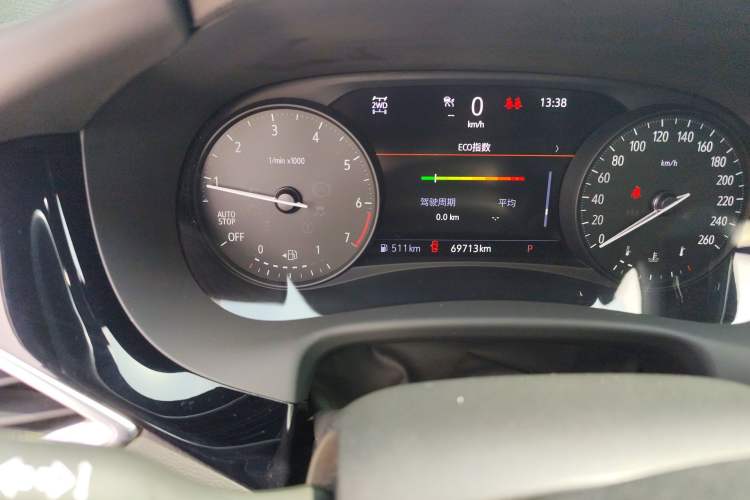 Used Buick Enclave 2022 652T 4x4 Prestige Flagship 6-Seater Odometer Close Up