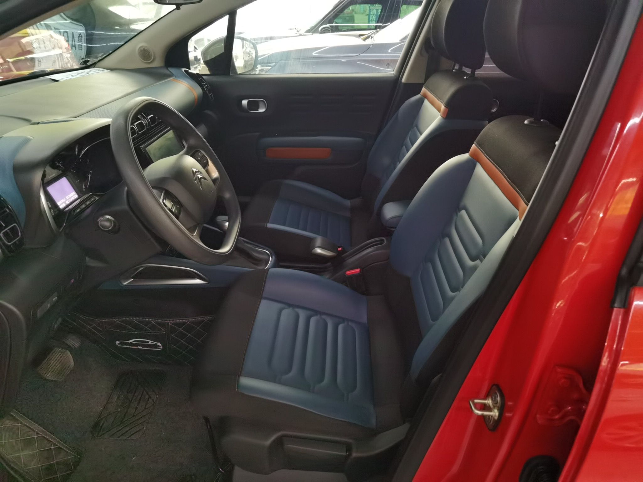 Avant de la voiture