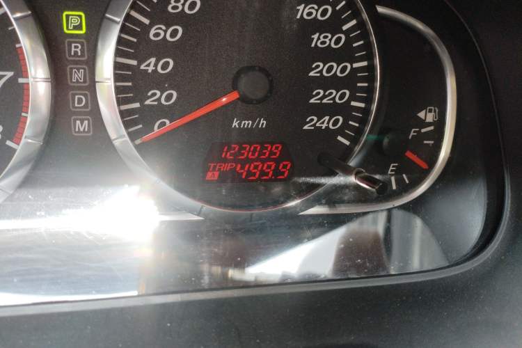 Used Mazda 6 2012 2.0L Automatic Fashion Edition Odometer Close Up