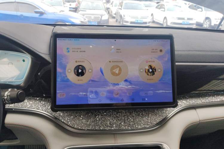 Used BYD Song PLUS New Energy 2024 HONOR Edition DM-i 110km Flagship Model Audio And AC Panel