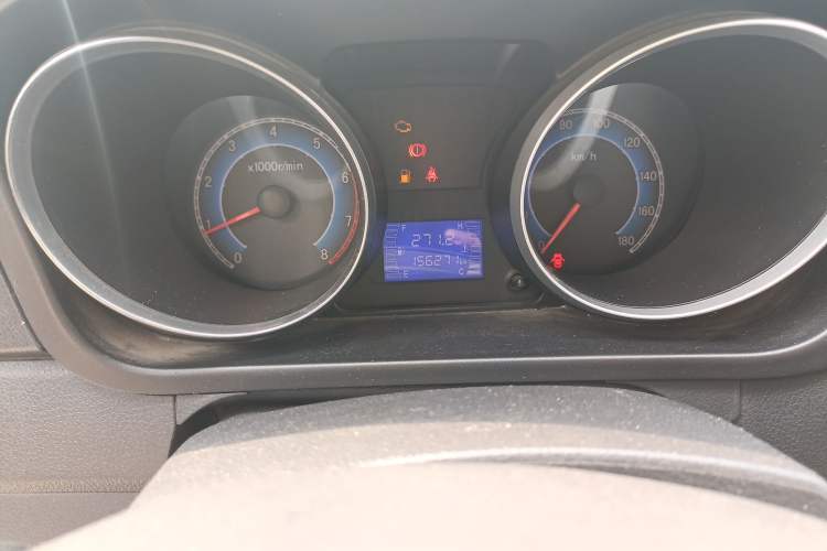 Used CHANGAN KAICHENG Ruixing M70 2018 1.5L Comfort Version Flat-Top Bi-Door DAM15DL Odometer Close Up