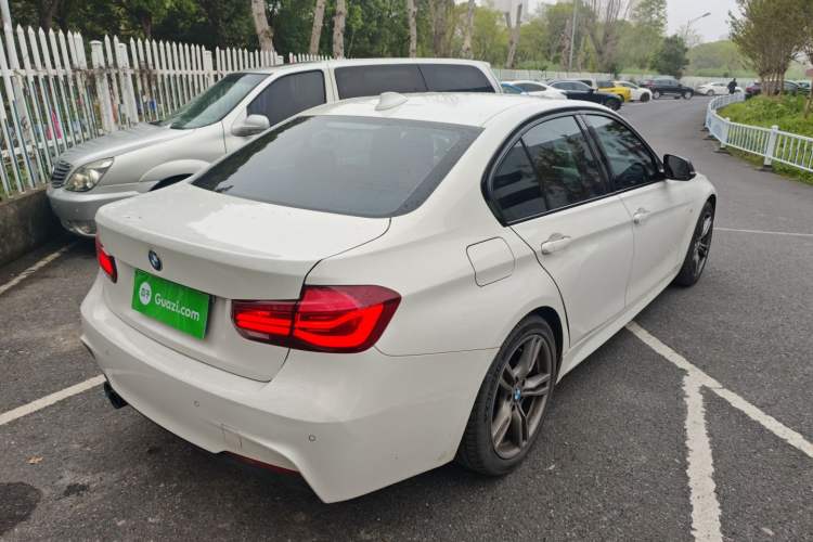 Used BMW 3 Series 2018 330i M Sport Night Edition Rear Right 45 Deg