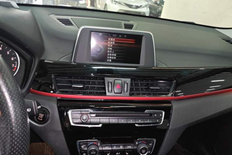 Used BMW X1 2016 sDrive20Li Luxury Model Audio And AC Panel