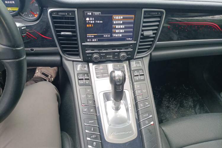 Used Porsche Panamera 2010 Panamera 3.6L Audio And AC Panel