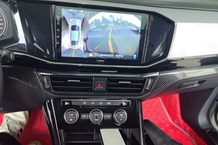 Used Volkswagen Tayron 2019 330TSI Two-Wheel Drive Luxury Model China VI Standard Audio And AC Panel