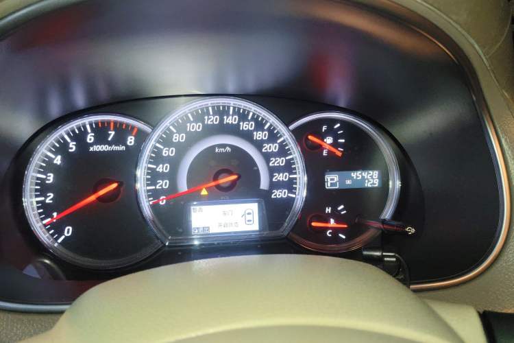 Used Nissan Teana 2011 2.0L XL Glory Edition Odometer Close Up