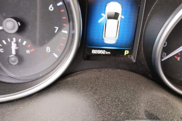 Used Haval H6 Coupe 2016 Blue Label 1.5T Automatic Two-Wheel Drive Urban Model Odometer Close Up