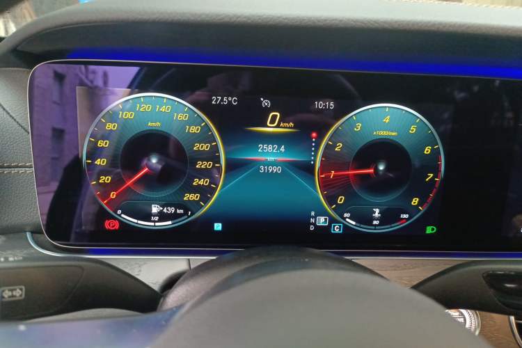 Used Mercedes-Benz E-Class 2021 E 300 L Sporty and Stylish Model Instrument Cluster