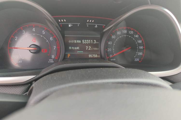 Used Chevrolet Monza 2019 RS 330T Automatic Comfort Edition China VI Standard Odometer Close Up