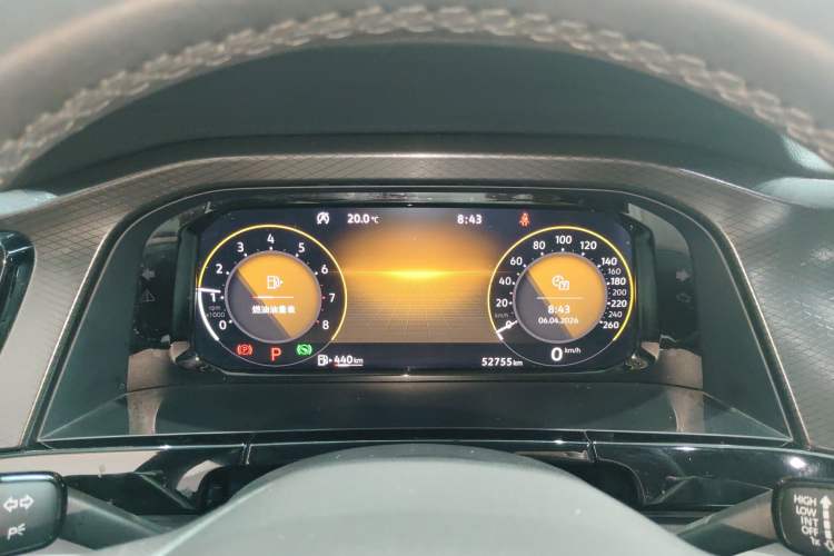 Used Volkswagen Teramont X 2022 330TSI Two-Wheel-Drive Luxury Edition Instrument Cluster