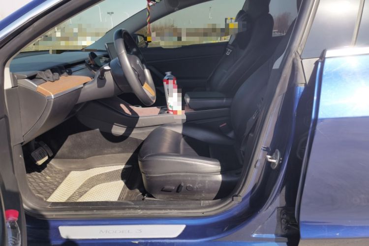 Used Tesla Model 3 2019 Long-Range Rear-Wheel-Drive Version Left Front Seat