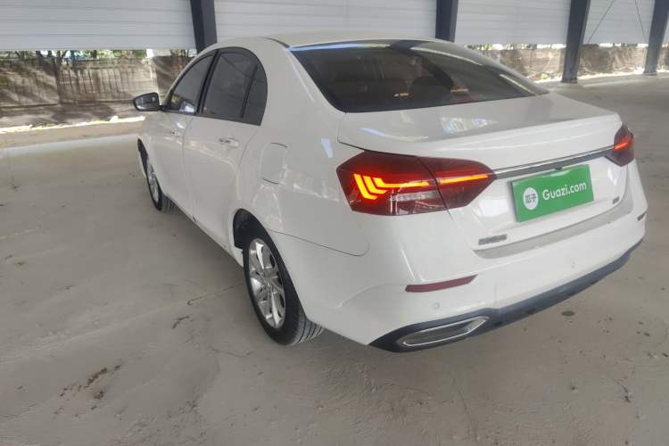 Used Geely Auto Emgrand 2021 UP 1.5L CVT Luxury Model Rear Left 45 Deg