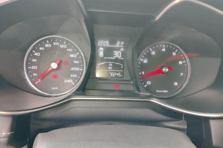 Used MG 6 2017 20T Automatic Luxury Smart Connect Version China V Standard Instrument Cluster