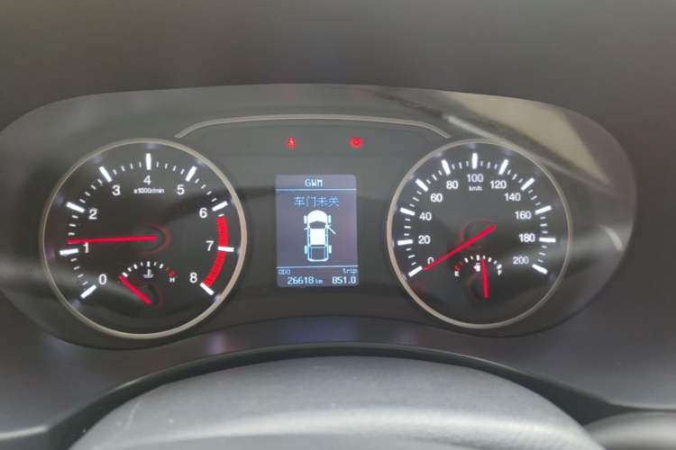 Used Great Wall Wingle 7 2022 2.0T Gasoline Two-Wheel Drive Value Edition Big Double GW4C20B Instrument Cluster