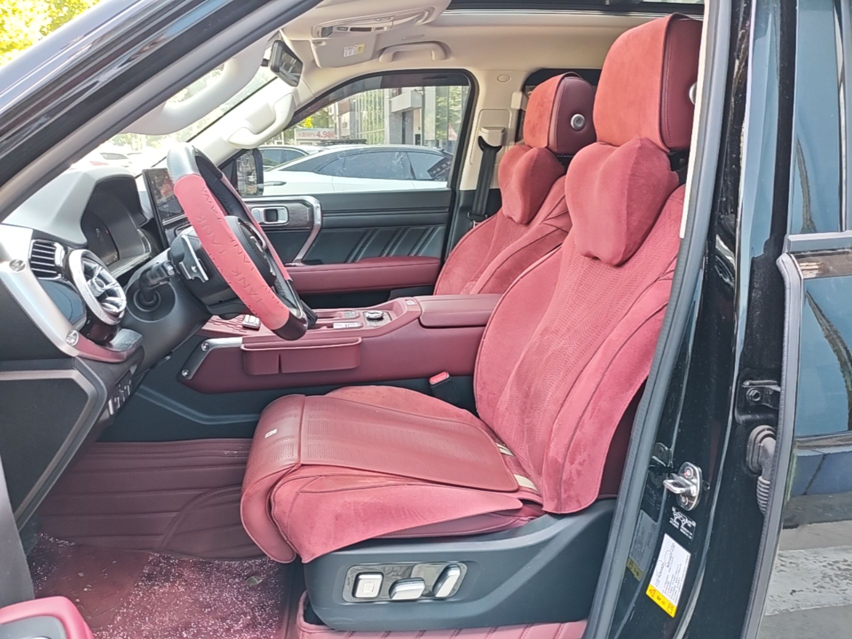 Avant de la voiture
