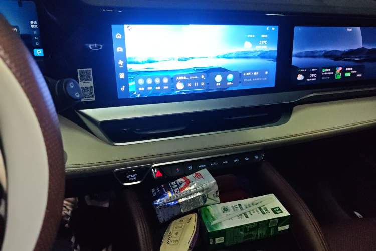 Used Geely Auto Monjaro L 2023 2.0TD High-Power Automatic Two-Wheel Drive Flagship Version