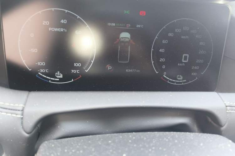 Used Radar Horizon 2023 410 km Entrepreneur Edition Odometer Close Up