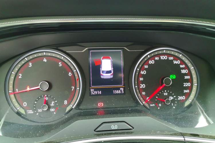 Used Volkswagen Tayron 2021 280TSI Two-Wheel Drive Luxury Smart Connectivity Version Instrument Cluster